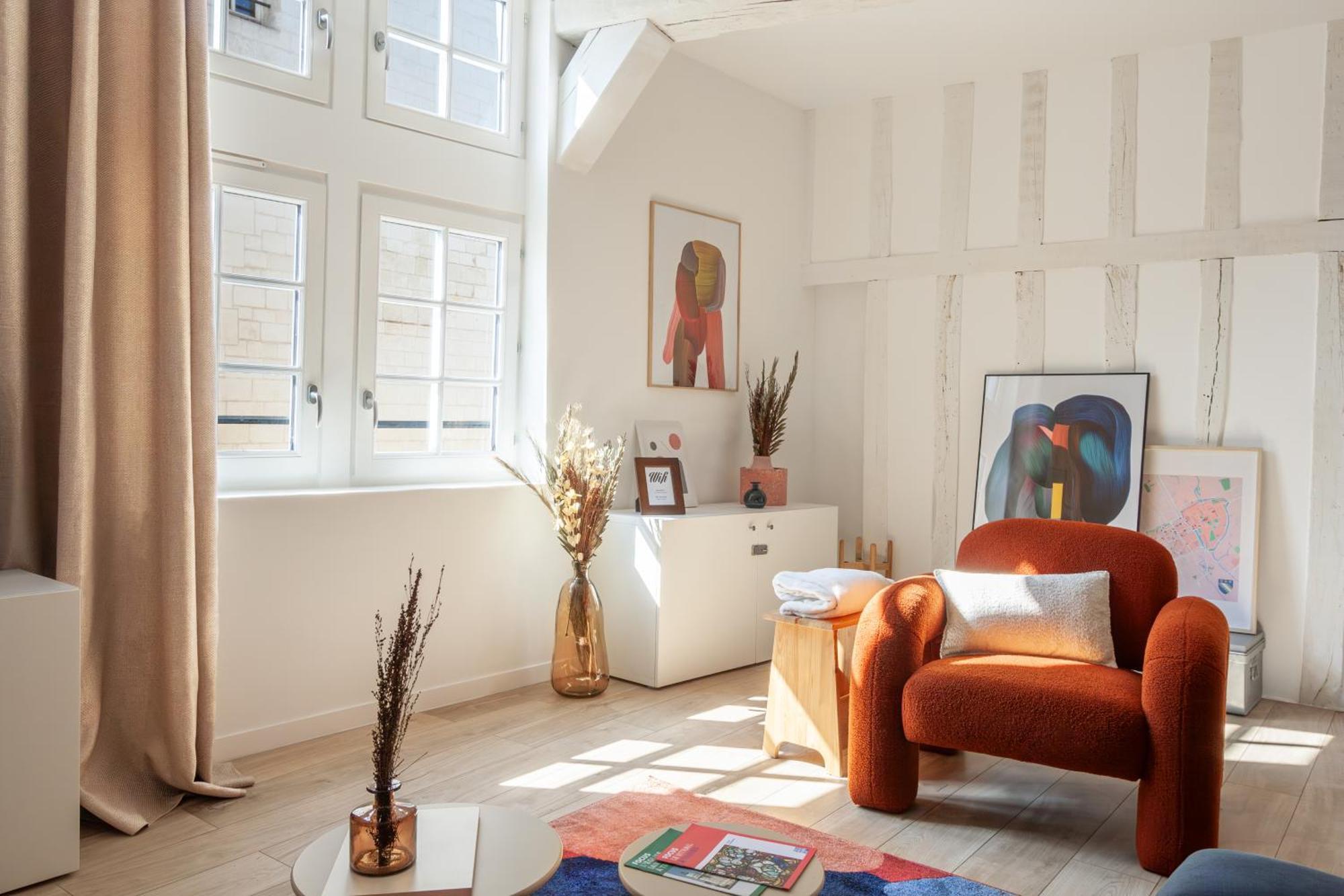 트루아 Le Loft Brunneval - Refuge Arty Du Xvie Siecle 아파트 외부 사진